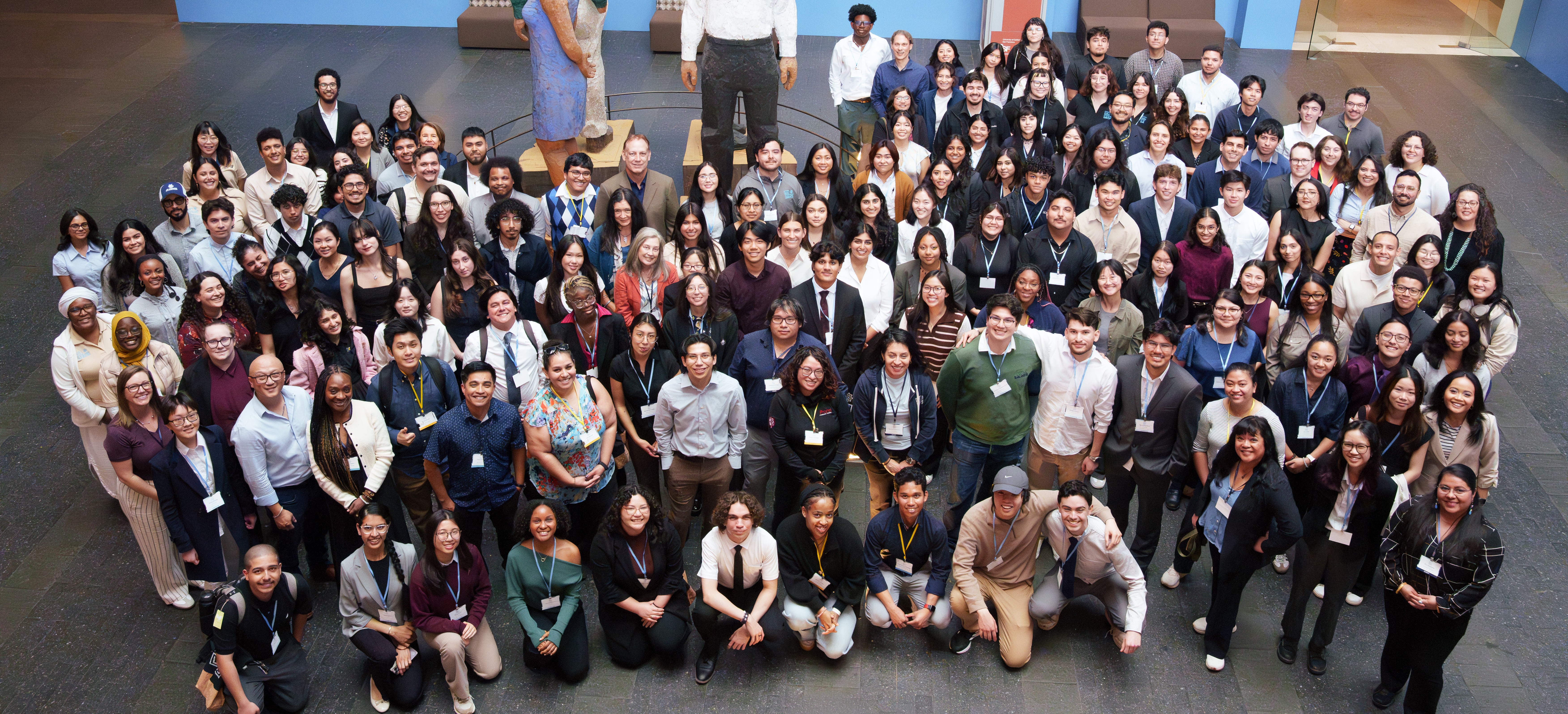 Scholars, Coordinators and Faculty Judges at the 2020 UC LEADS Symposium at UC Irvine